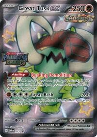 Great Tusk ex - 072 (Paldean Fates Stamped) - Miscellaneous Cards & Products - Pokemon card