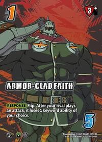 ARMOR-CLAD FAITH (Alternate Art) - GUILTY GEAR -STRIVE- - UniVersus card