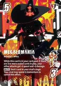 MEGALOMANIA (Alternate Art) - GUILTY GEAR -STRIVE- - UniVersus card
