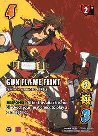 GUN FLAME FEINT (Alternate Art) - GUILTY GEAR -STRIVE- - UniVersus card