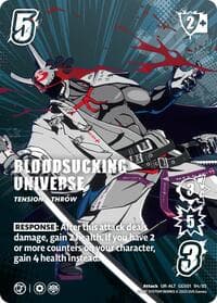 BLOODSUCKING UNIVERSE (Alternate Art) - GUILTY GEAR -STRIVE- - UniVersus card