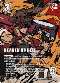 HEAVEN OR HELL (Alternate Art) - GUILTY GEAR -STRIVE- - UniVersus card