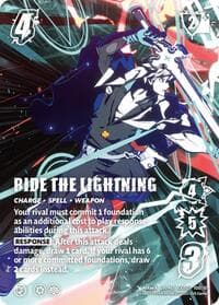RIDE THE LIGHTNING (Alternate Art) - GUILTY GEAR -STRIVE- - UniVersus card