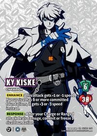 KY KISKE (Serial Numbered) - GUILTY GEAR -STRIVE- - UniVersus card