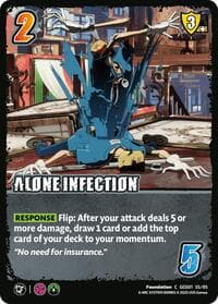ALONE INFECTION - GUILTY GEAR -STRIVE- - UniVersus card