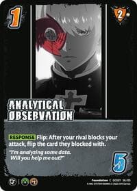 ANALYTICAL OBSERVATION - GUILTY GEAR -STRIVE- - UniVersus card