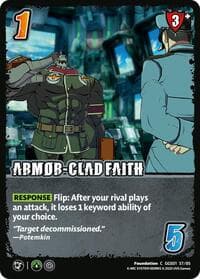 ARMOR-CLAD FAITH - GUILTY GEAR -STRIVE- - UniVersus card