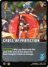 CROSS-UP PROTECTION - GUILTY GEAR -STRIVE- - UniVersus card