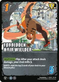 FORBIDDEN HAIR WIELDER - GUILTY GEAR -STRIVE- - UniVersus card