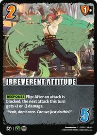 IRREVERENT ATTITUDE - GUILTY GEAR -STRIVE- - UniVersus card