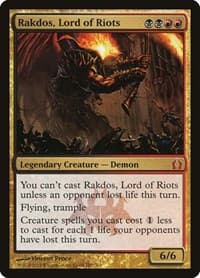 Rakdos, Lord of Riots - Return to Ravnica - Magic: The Gathering card