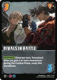 RIVALS IN BATTLE - GUILTY GEAR -STRIVE- - UniVersus card