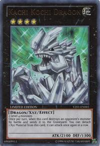 Kachi Kochi Dragon - Yu-Gi-Oh! ZEXAL Manga Promotional Cards - YuGiOh card