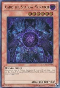Caius the Shadow Monarch (UTR) - Turbo Pack: Booster Three - YuGiOh card
