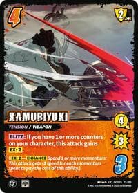 KAMURIYUKI - GUILTY GEAR -STRIVE- - UniVersus card