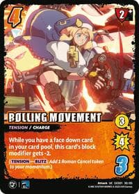 ROLLING MOVEMENT - GUILTY GEAR -STRIVE- - UniVersus card