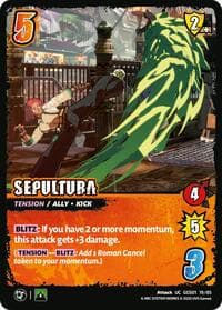 SEPULTURA - GUILTY GEAR -STRIVE- - UniVersus card