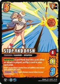 STOP AND DASH - GUILTY GEAR -STRIVE- - UniVersus card