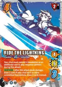 RIDE THE LIGHTNING - GUILTY GEAR -STRIVE- - UniVersus card