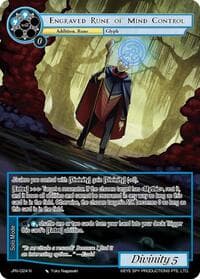 Engraved Rune of Mind Control - Journey to Ravidra - Force of Will card