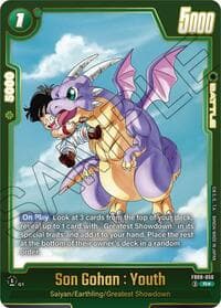Son Gohan : Youth - FB08-056 (Alternate Art) - Saiyan's Pride - Dragon Ball Super: Fusion World card