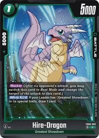 Hire-Dragon - Saiyan's Pride - Dragon Ball Super: Fusion World card