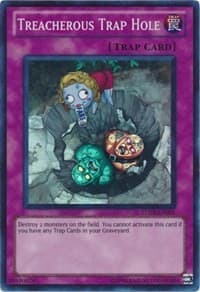 Treacherous Trap Hole - Turbo Pack: Booster Three - YuGiOh card