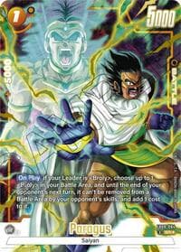Paragus - FB08-084 (Alternate Art) - Saiyan's Pride - Dragon Ball Super: Fusion World card