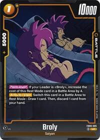 Broly - FB08-085 - Saiyan's Pride - Dragon Ball Super: Fusion World card