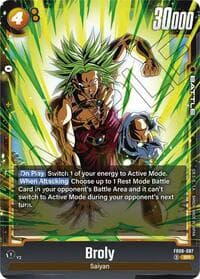 Broly - FB08-087 - Saiyan's Pride - Dragon Ball Super: Fusion World card