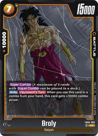 Broly - FB08-088 - Saiyan's Pride - Dragon Ball Super: Fusion World card