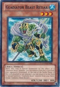 Gladiator Beast Retiari - Turbo Pack: Booster Three - YuGiOh card