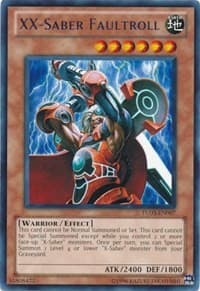 XX-Saber Faultroll - Turbo Pack: Booster Three - YuGiOh card