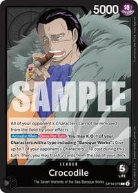 Crocodile - OP14-079 - The Azure Sea's Seven - One Piece Card Game card