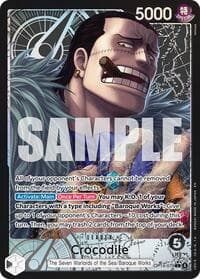 Crocodile - OP14-079 (Alternate Art) - The Azure Sea's Seven - One Piece Card Game card