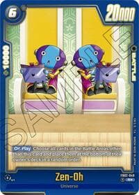 Zen-Oh (Alternate Art) - Blazing Aura Alternate Art Reprints - Dragon Ball Super: Fusion World card