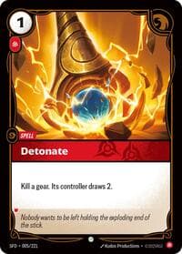 Detonate - Spiritforged - Riftbound: League of Legends Trading Card Game card