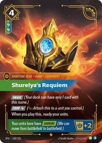 Shurelya's Requiem - Spiritforged - Riftbound: League of Legends Trading Card Game card