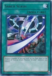 Saber Slash - Turbo Pack: Booster Three - YuGiOh card