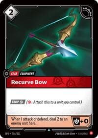 Recurve Bow - Spiritforged - Riftbound: League of Legends Trading Card Game card