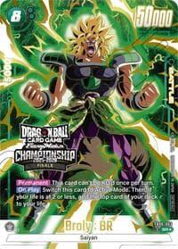 Broly : BR - FB06-063 (Championship 2025-2026 Finals) - Tournament and Championship Promos - Dragon Ball Super: Fusion World card