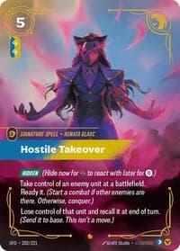 Hostile Takeover - Spiritforged - Riftbound: League of Legends Trading Card Game card