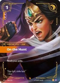 On the Hunt - Spiritforged - Riftbound: League of Legends Trading Card Game card