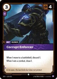 Corrupt Enforcer - Spiritforged - Riftbound: League of Legends Trading Card Game card