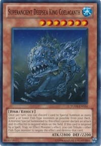 Superancient Deepsea King Coelacanth - Turbo Pack: Booster Three - YuGiOh card