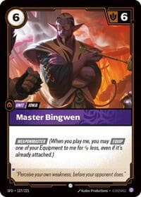 Master Bingwen - Spiritforged - Riftbound: League of Legends Trading Card Game card