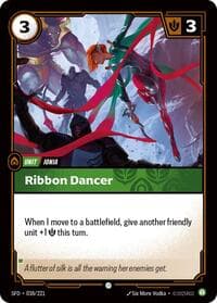 Ribbon Dancer - Spiritforged - Riftbound: League of Legends Trading Card Game card