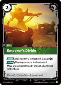 Emperor's Divide - Spiritforged - Riftbound: League of Legends Trading Card Game card