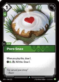 Poro Snax - Spiritforged - Riftbound: League of Legends Trading Card Game card
