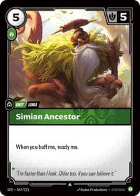 Simian Ancestor - Spiritforged - Riftbound: League of Legends Trading Card Game card